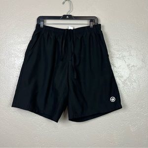 CANARI San Diego PADDED‎ CYCLING elastic waist pull on black SHORT - MEN'